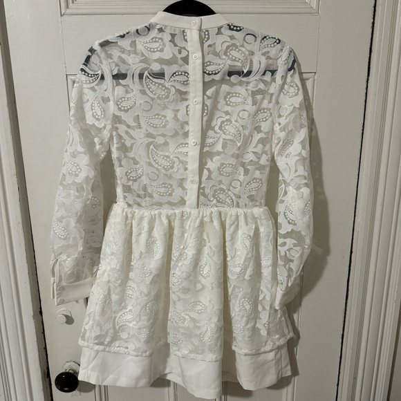 English Factory White Lace Layered Dress. NWT - Picture 4 of 8